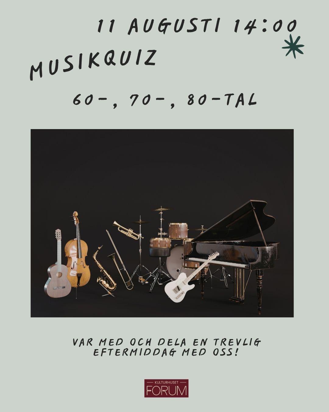 Affisch: Musikquiz